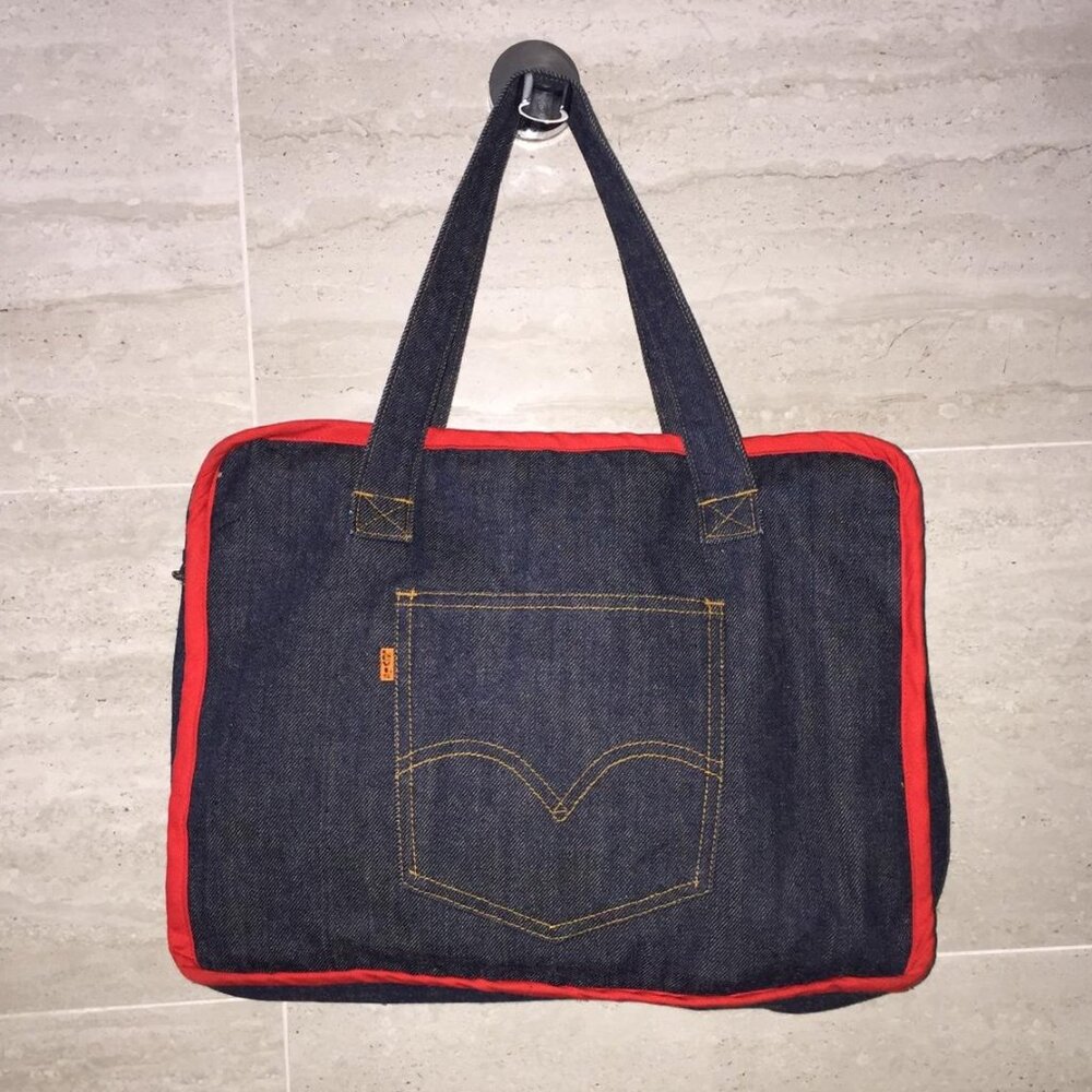 Vintage Levi's denim tote bag